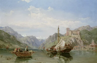 Angera en el lago Maggiore